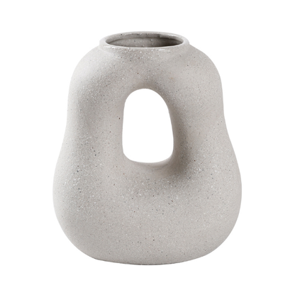 BosilunLife Harmony Flower Vase - Matte Grey