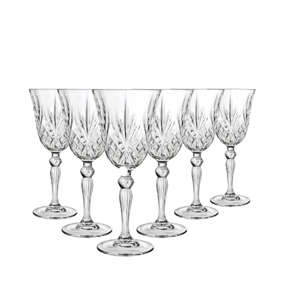 Melodia Red Wine Glasses - Set of 6 - 270ml