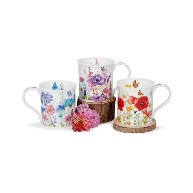 Dunoon Bute Meadow Breeze - Purple by Glassware UK