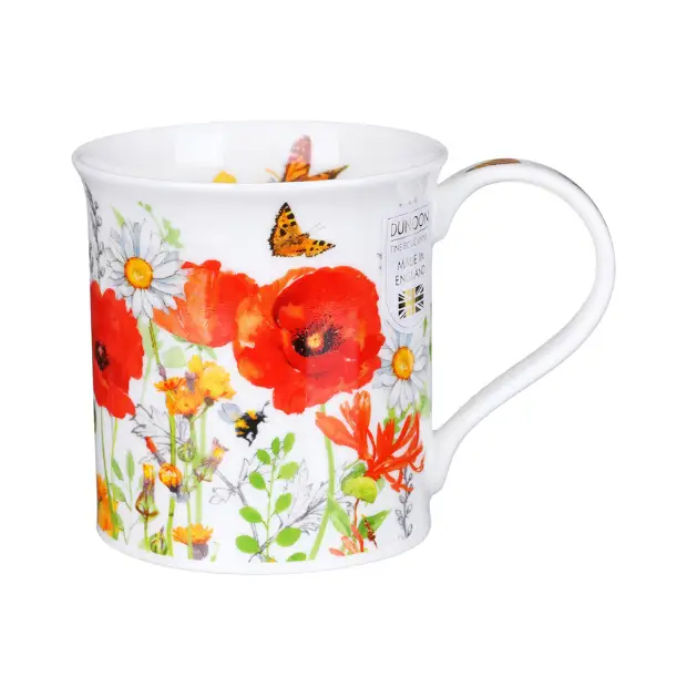 Dunoon Bute Meadow Breeze - Red by Glassware UK