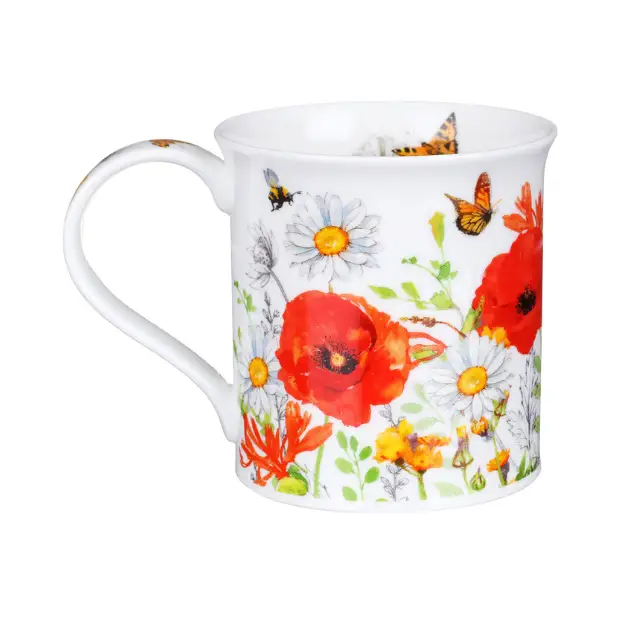 Dunoon Bute Meadow Breeze - Red by Glassware UK