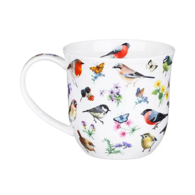 Dunoon Cumbrae Mug - Bullfinch by Glassware UK