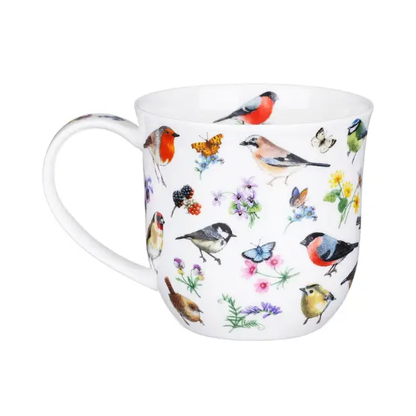 Dunoon Cumbrae Mug - Bullfinch by Glassware UK