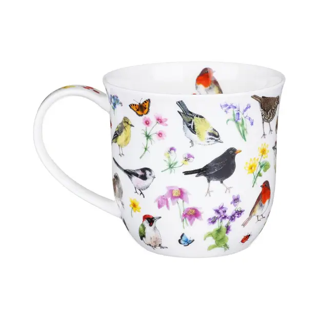 Dunoon Cumbrae Mug - Robin by Glassware UK