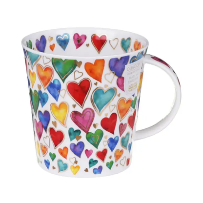Dunoon Cairngorm Mug - Hearts by Glassware UK