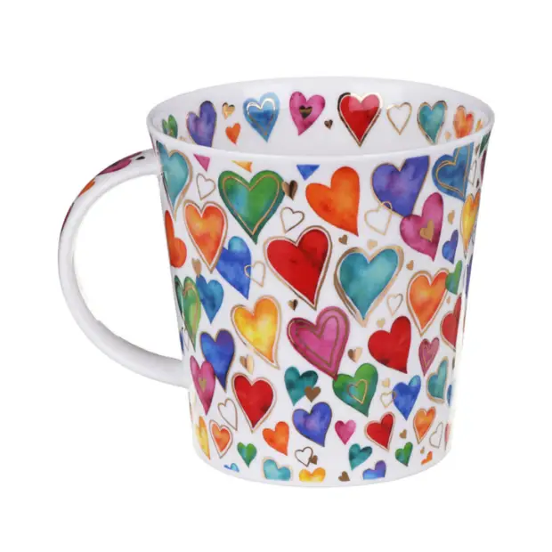 Dunoon Lomond Mug - Warm Hearts by Glassware UK