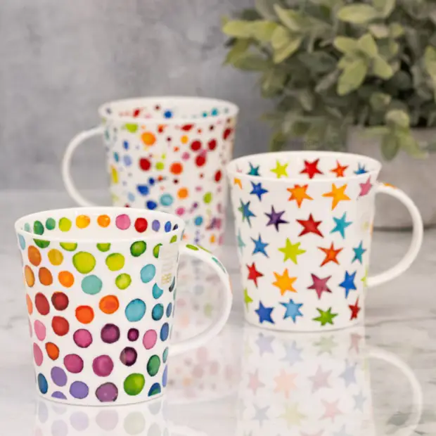Dunoon Cairngorm Mug - Spots by Glassware UK