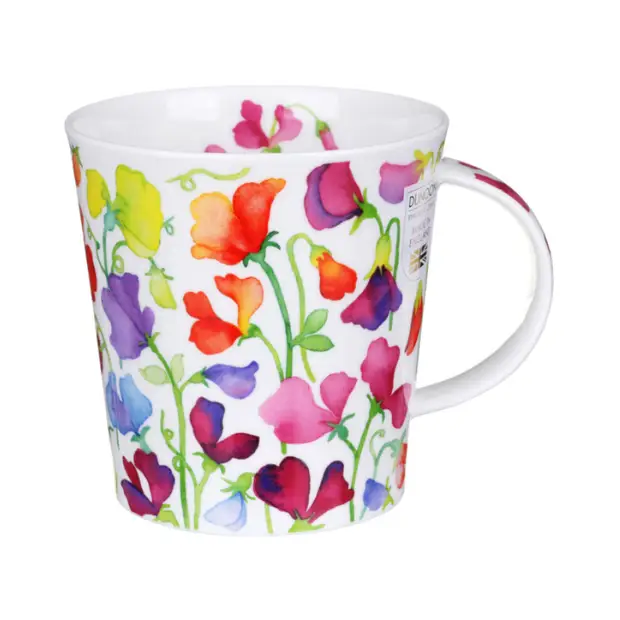 Dunoon Cairngorm Mug - Floral Fiesta Sweet Pea by Glassware UK