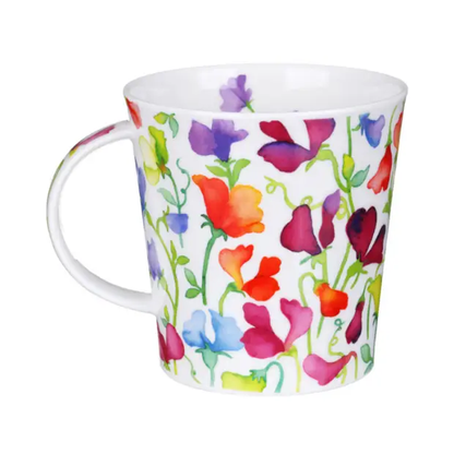 Dunoon Cairngorm Mug - Floral Fiesta Sweet Pea by Glassware UK