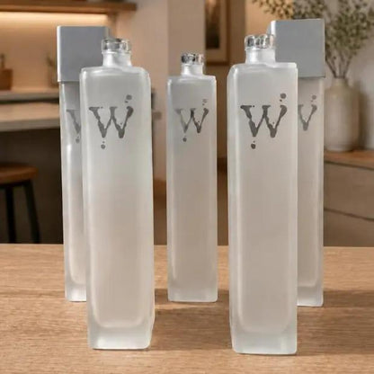 Premium Frosted Devonshire Water Bottle - 700ml by Glassware UK