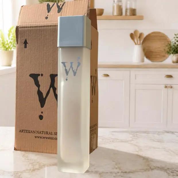 Premium Frosted Devonshire Water Bottle - 700ml by Glassware UK