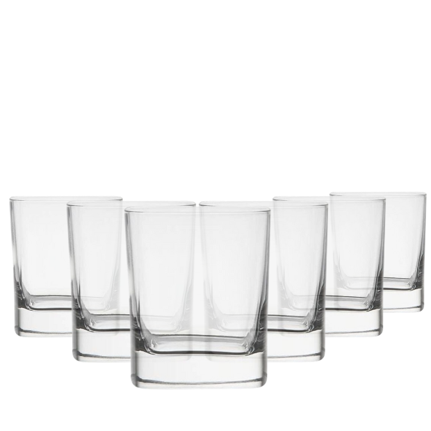 Strauss Whisky Tumbler - 240ml - Set of 6