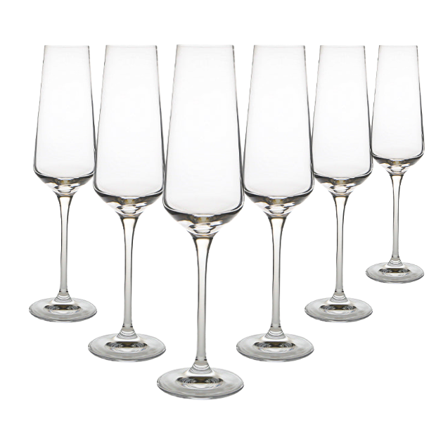 Krosno Avant-Garde Champagne Flutes - 180ml