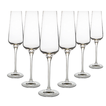 Krosno Avant-Garde Champagne Flutes - 180ml