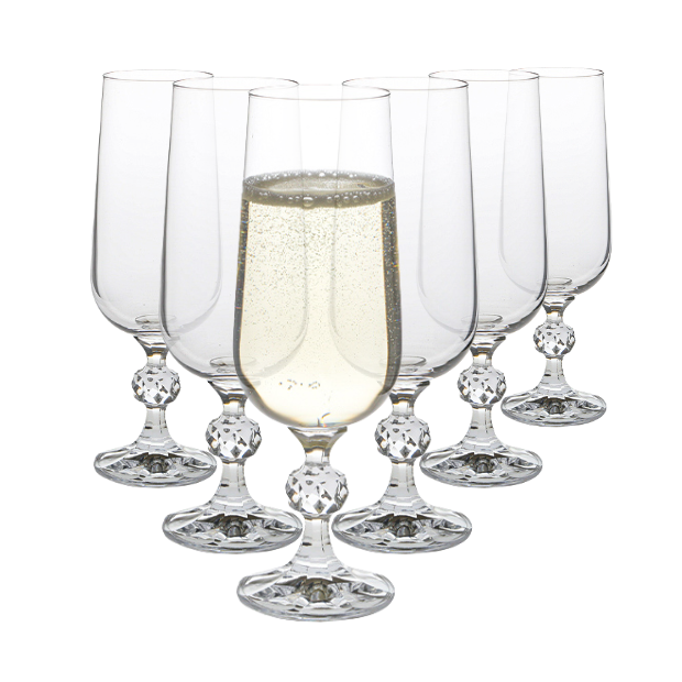 Claudia Crystalite Champagne Flute - 180ml