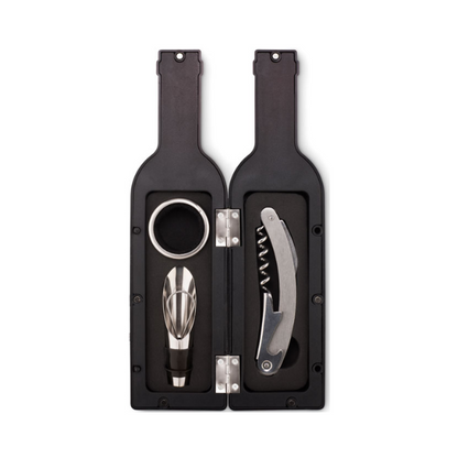 Wine Set in Wine Shaped Gift Box