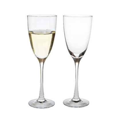 Dartington Pair of Crystal Rachael White Wine Glasses - 240ml