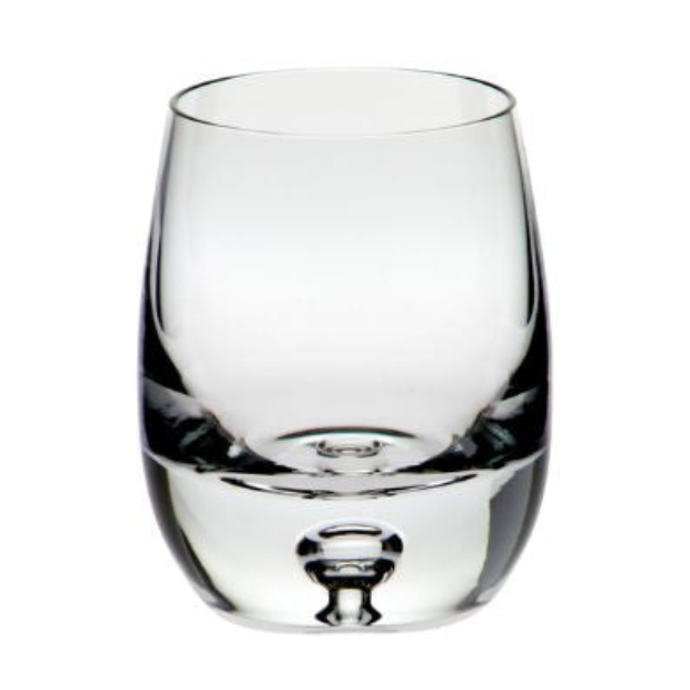 Krosno Handmade Bubble Barrel Whisky Tumbler - 420ml