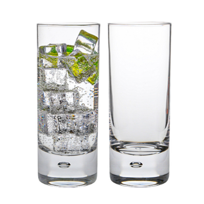 Dartington Pair of Crystal Exmoor High Ball Glasses - 390ml