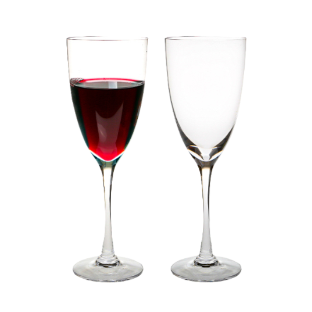 Dartington Pair of Crystal Rachael Red Wine Glasses - 240ml