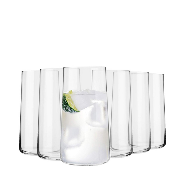 Krosno Avant Garde High-ball Glasses - 540ml - Set of 6