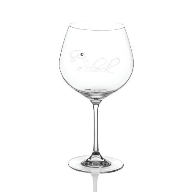 Diamante "Gin O'Clock" Gin Glass - 610ml