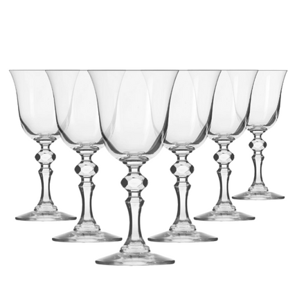 Krosno Krista Red Wine Glass - 220ml - Set of 6