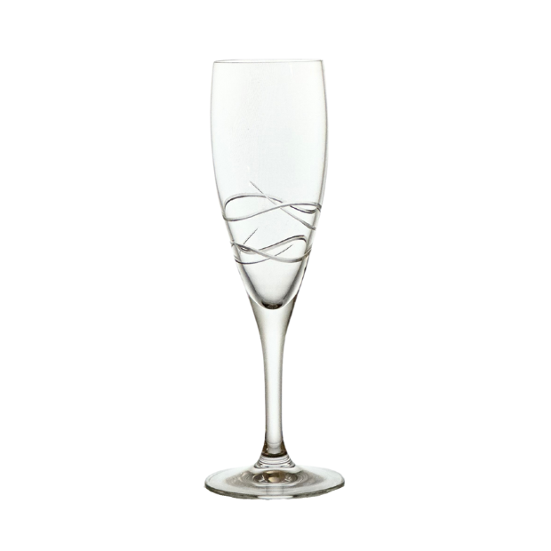 Turing Crystalite Champagne Flute - 180ml - Set of 6