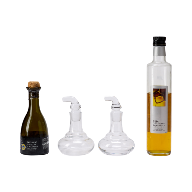 Oil & Vinegar Set in Satin Lined Gift Box