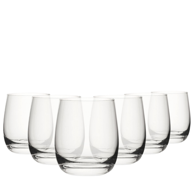 Crystalite Whisky Tumbler - 250ml - Set of 6