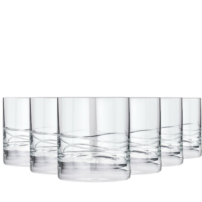 Turing Crystalite Whisky Tumbler - 310ml - Set of 6