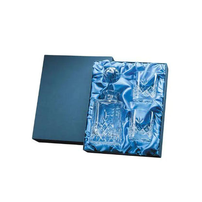 Maxwell 3 Piece Whisky Set - Satin Lined Gift Box - 0.8Ltr by Glassware UK