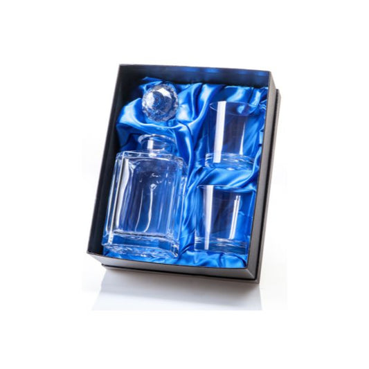 Whisky Set in a Satin-Lined Presentation Box - 0.8Ltr