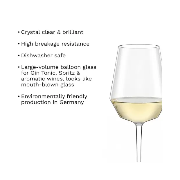 Stolzle Lausitz Celestia White Wine Glasses - 410ml - Box of 6 by Stolzle
