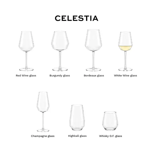 Stolzle Lausitz Celestia White Wine Glasses - 410ml - Box of 6 by Stolzle