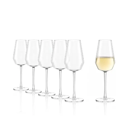 Stolzle Lausitz Celestia Glass Champagne Flutes - 360ml - Box of 6 by Stolzle