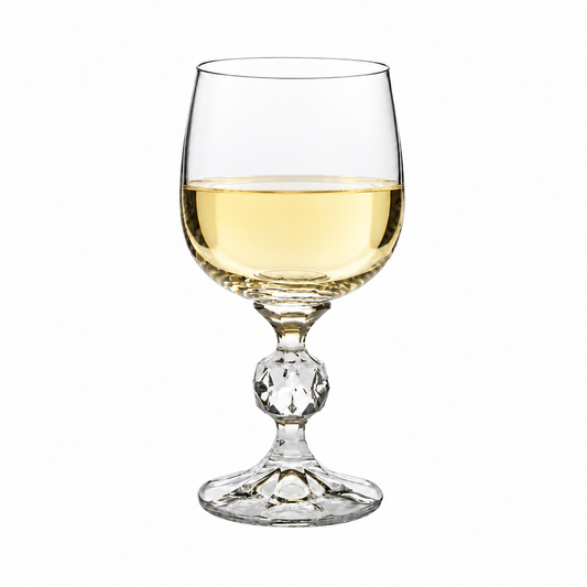 Claudia Crystalite Wine Glass - 190ml by Bohemia Crystal