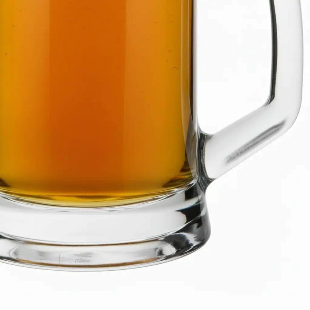 Large Straight Sided Glass Tankard - 670ml by Pasabahce