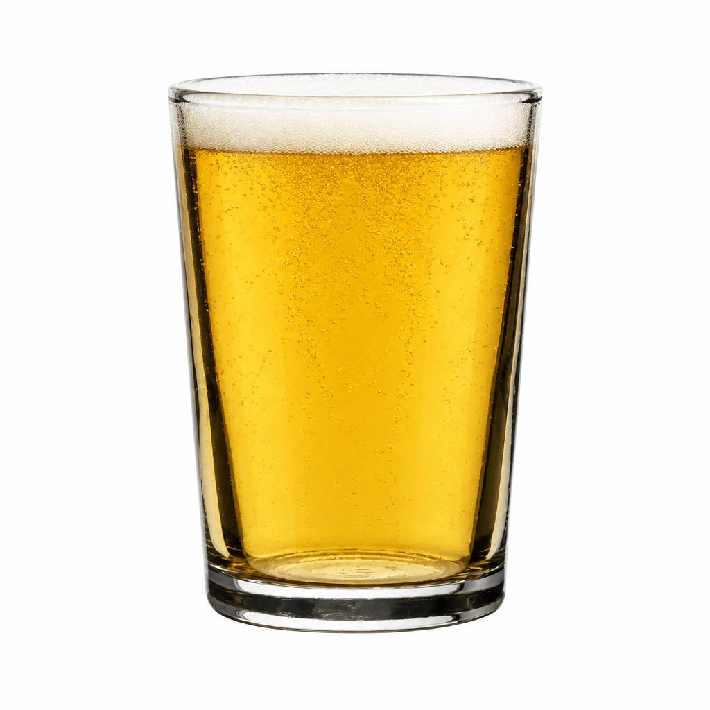 Toughened Conical Beer Glass - 200ml