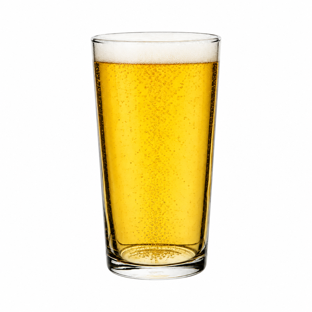 Conical Half Pint Glass - Nucleated - 280ml by Pasabahce