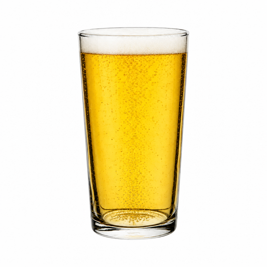 Conical Half Pint Glass - Nucleated - 280ml by Pasabahce