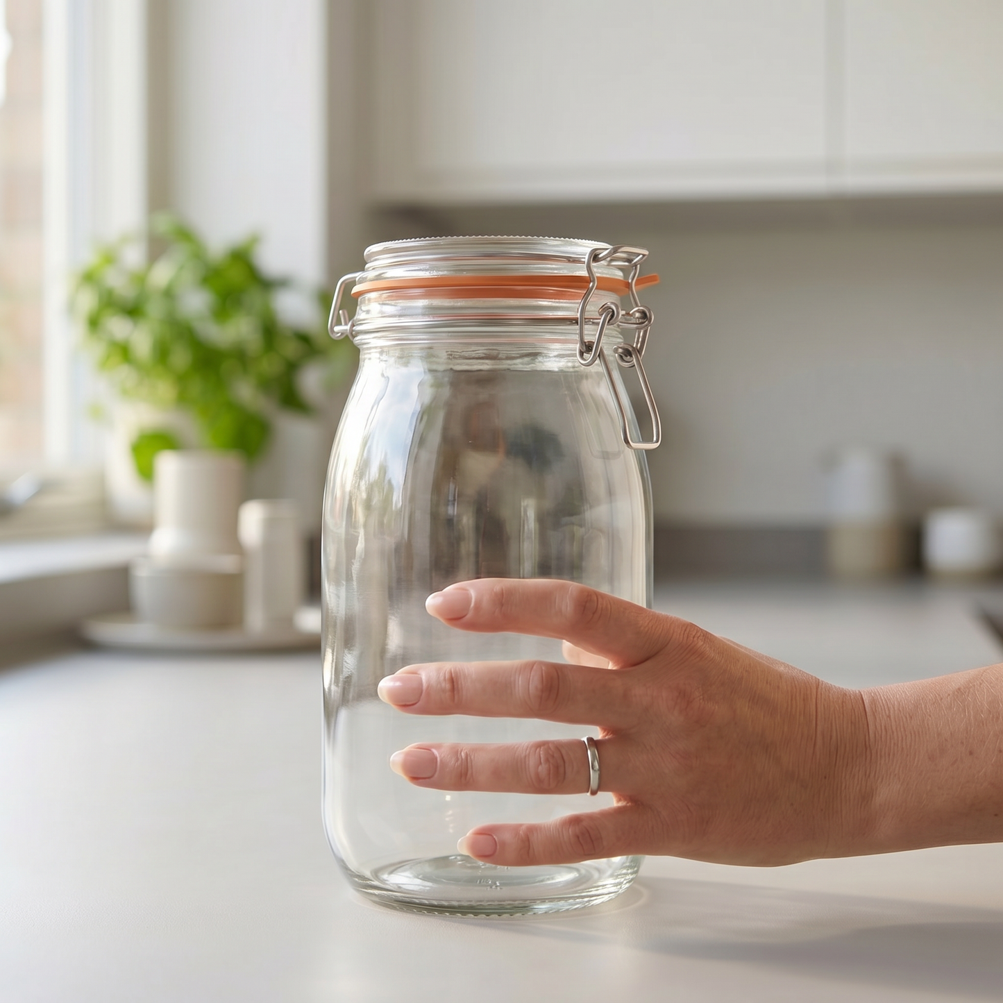 Glass Preserving Jar - 1L