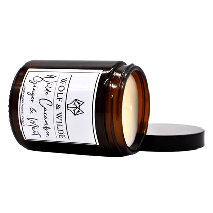 Luxury Scented Candle - Cucumber, Ginger & Mint Luxury Aromatherapy