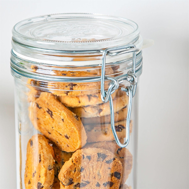 Fido Spaghetti Glass Jar by Bormioli Rocco
