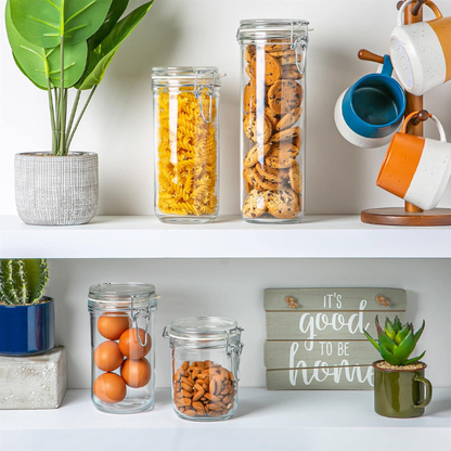 Fido Spaghetti Glass Jar by Bormioli Rocco