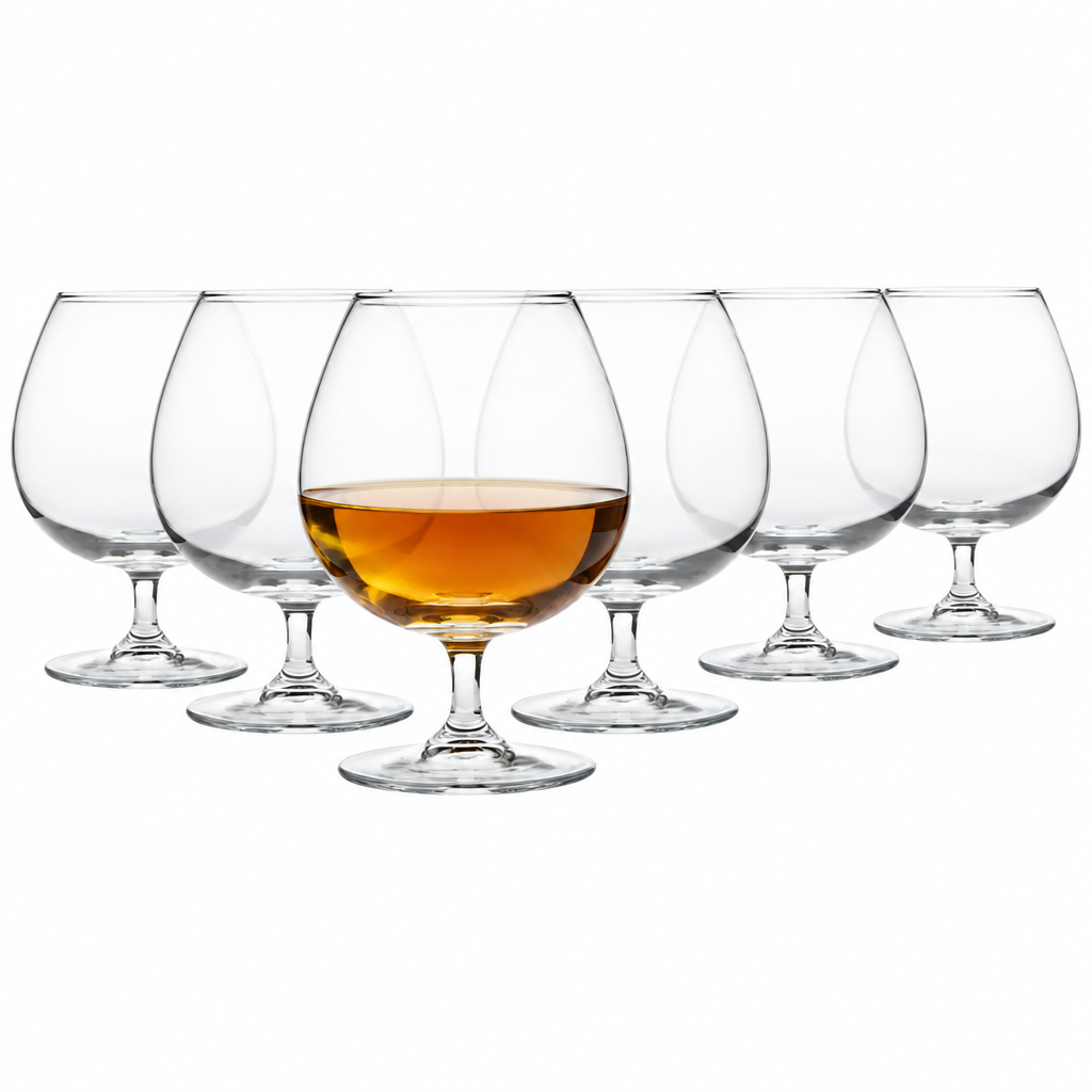 Brandy Balloon Glass - 550ml - Set of 6 by Pasabahce