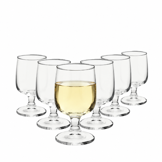 Bormioli Rocco Executive Glasses - 285ml - Set of 6 by Bormioli Rocco