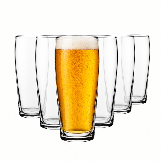 Ale Craft Beer Glasses - 570ml - Set of 6 by Pasabahce
