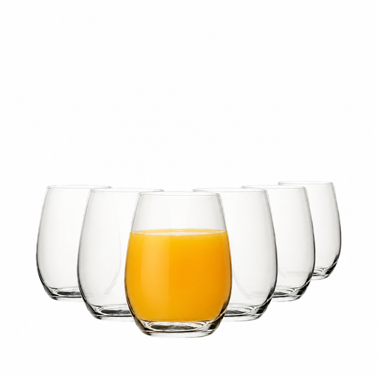 Amber Tumblers - 440ml - Set of 6 by Pasabahce