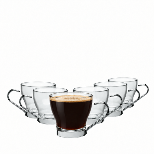 Bormioli Rocco Punch Glasses - 100ml - Set of 6 by Bormioli Rocco